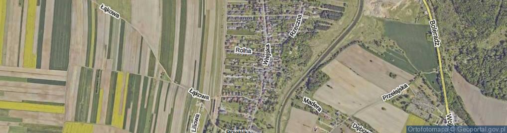 Zdjęcie satelitarne Bukowa ul.